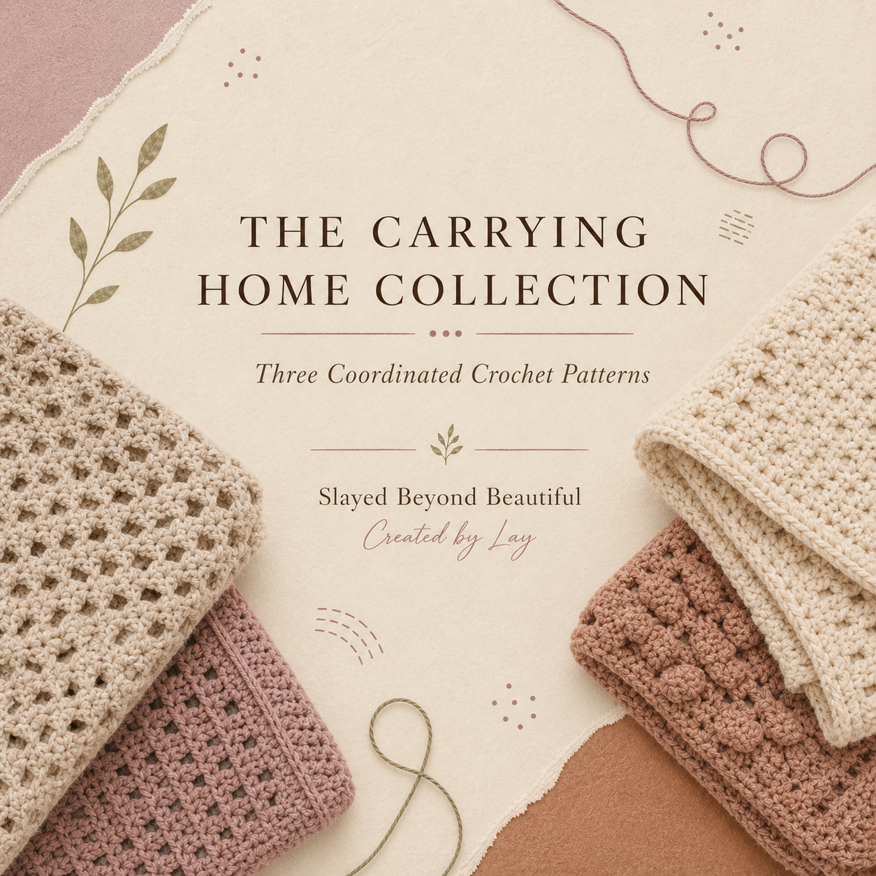 The Carrying Home Collection — Three Coordinated Crochet Patterns