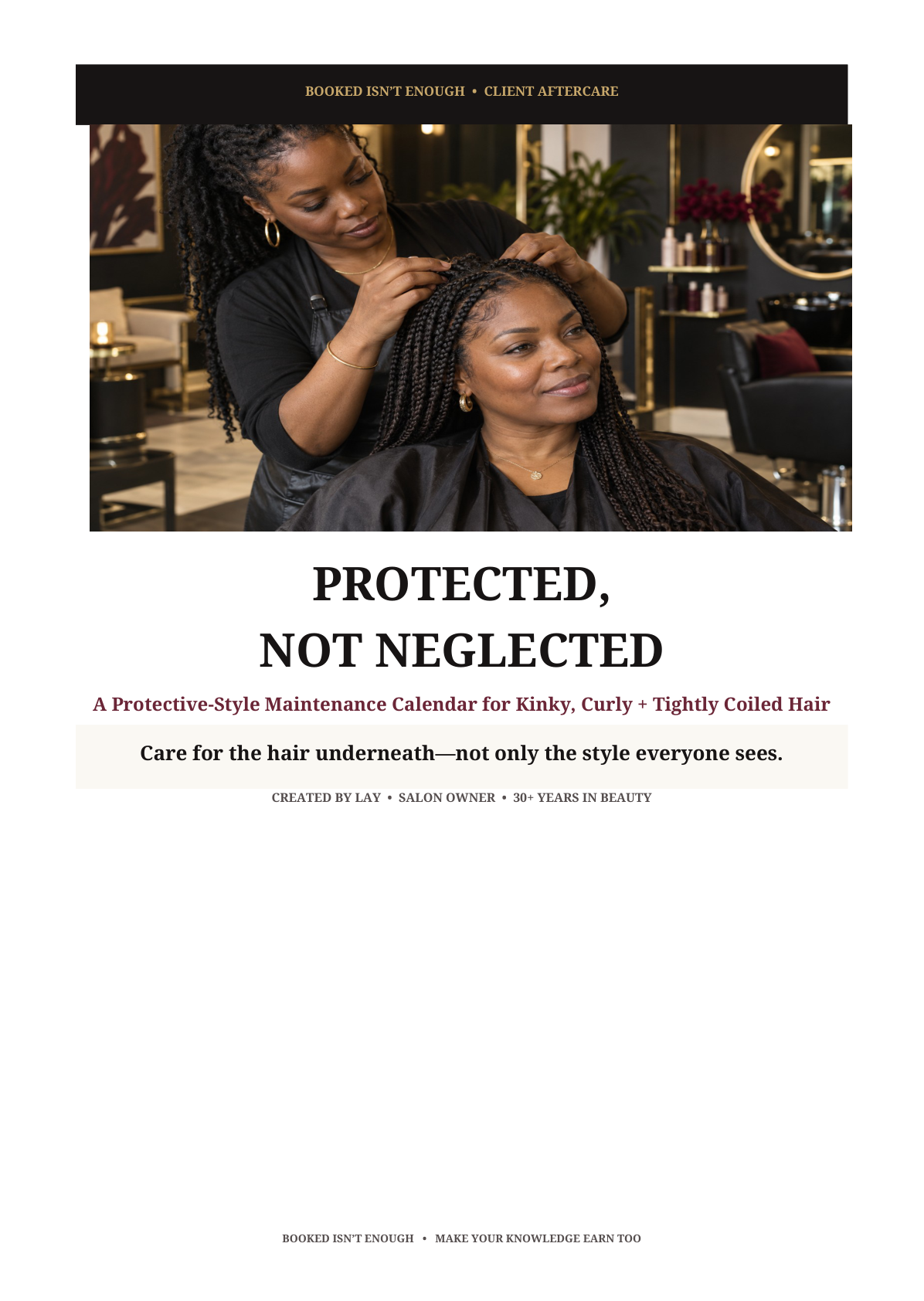 Included PDF cover: Protected, Not Neglected