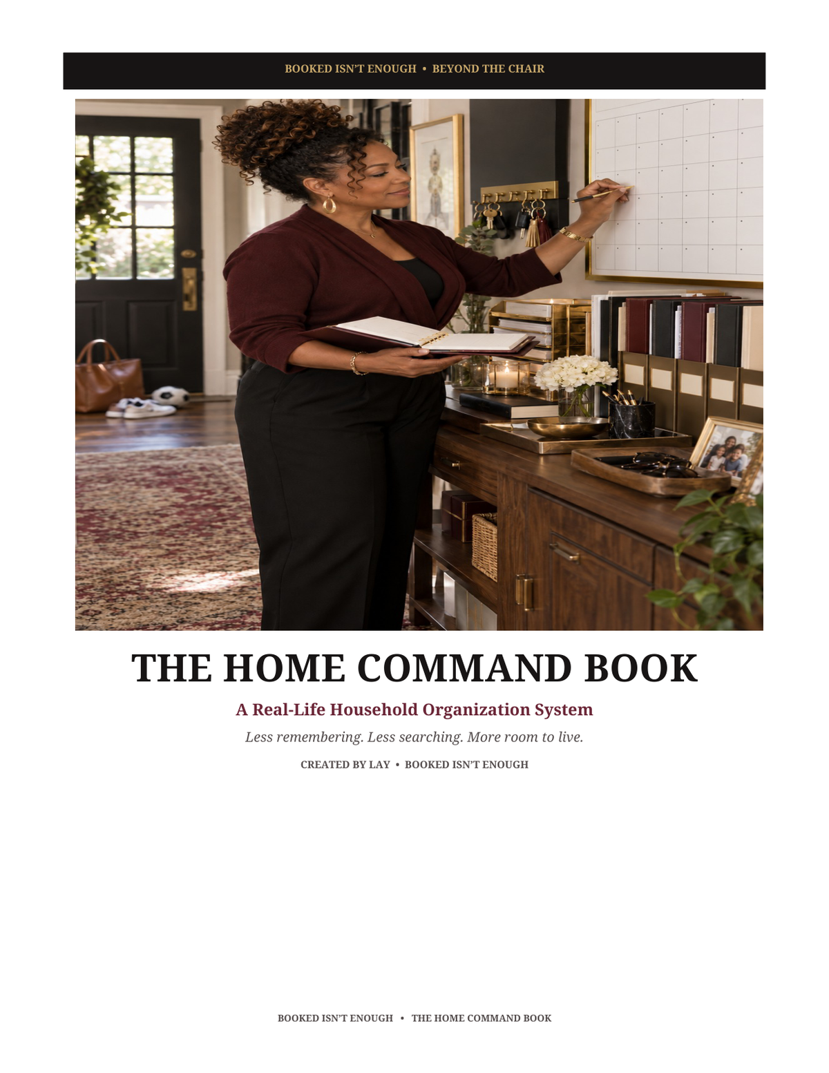 Included PDF cover: The Home Command Book