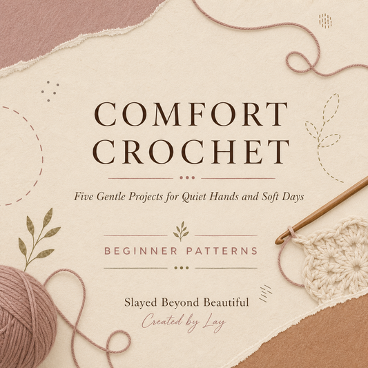 Comfort Crochet: Five Gentle Projects for Quiet Hands and Soft Days