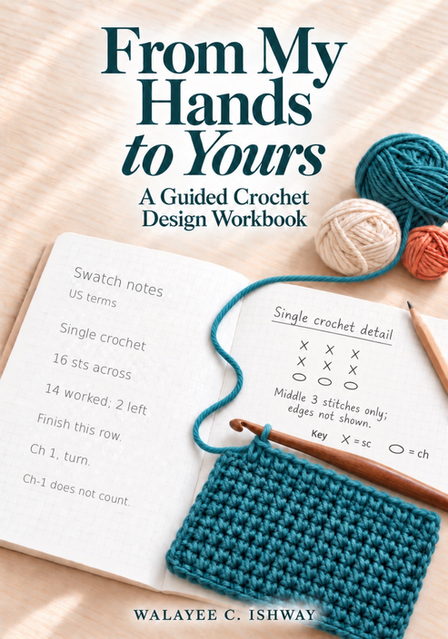 From My Hands to Yours | Crochet Design Workbook PDF Bundle – Slayed Beyond Beautiful